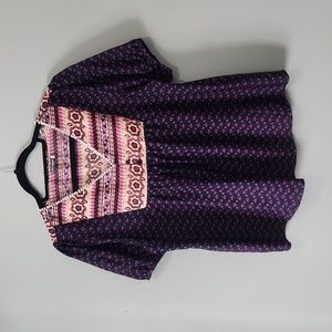 Earthbound Trading Co Large Flowy Shirt